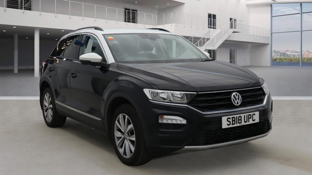 Volkswagen T-Roc 1.5 Tsi Evo Design Ulez Car Net Apps Da Black