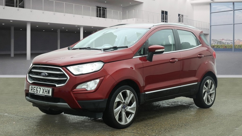 Ford Ecosport 1.0 Ecoboost 125 Titanium RE67XHW Red #2