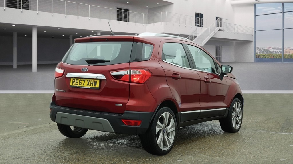 Ford Ecosport 1.0 Ecoboost 125 Titanium RE67XHW Red #4