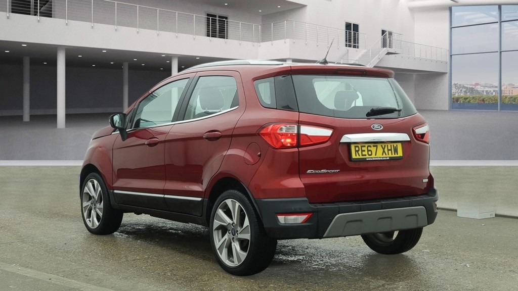 Ford Ecosport 1.0 Ecoboost 125 Titanium RE67XHW Red #3