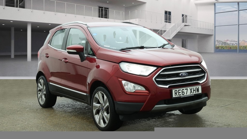 Ford Ecosport 1.0 Ecoboost 125 Titanium Red