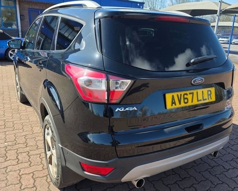 Ford Kuga 1.5 Tdci Titanium Sat Nav Dab Ulez Ap AV67LLR Black #2
