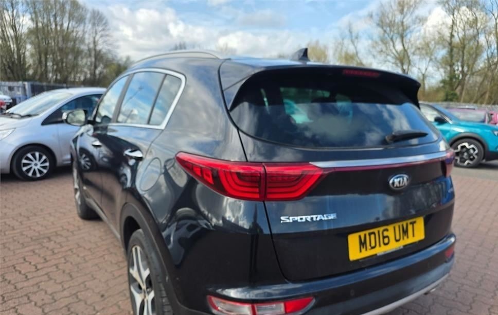 Kia Sportage 2.0 Crdi Gt-line 4Wd Nav Leather Ulez MD16UMT Black #2