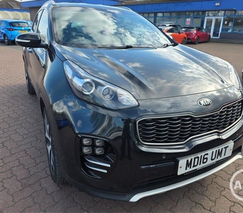 Kia Sportage 2.0 Crdi Gt-line 4Wd Nav Leather Ulez Black