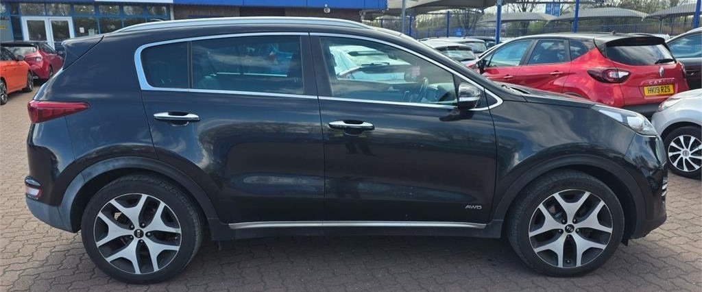 Kia Sportage 2.0 Crdi Gt-line 4Wd Nav Leather Ulez MD16UMT Black #6