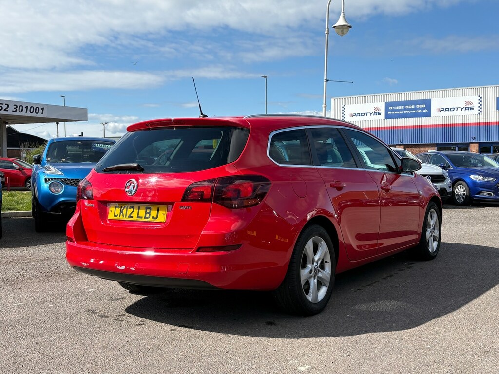 Vauxhall Astra 1.7 Cdti 16V Ecoflex Sri 35 Tax 11 Servic CK12LBJ Red #2