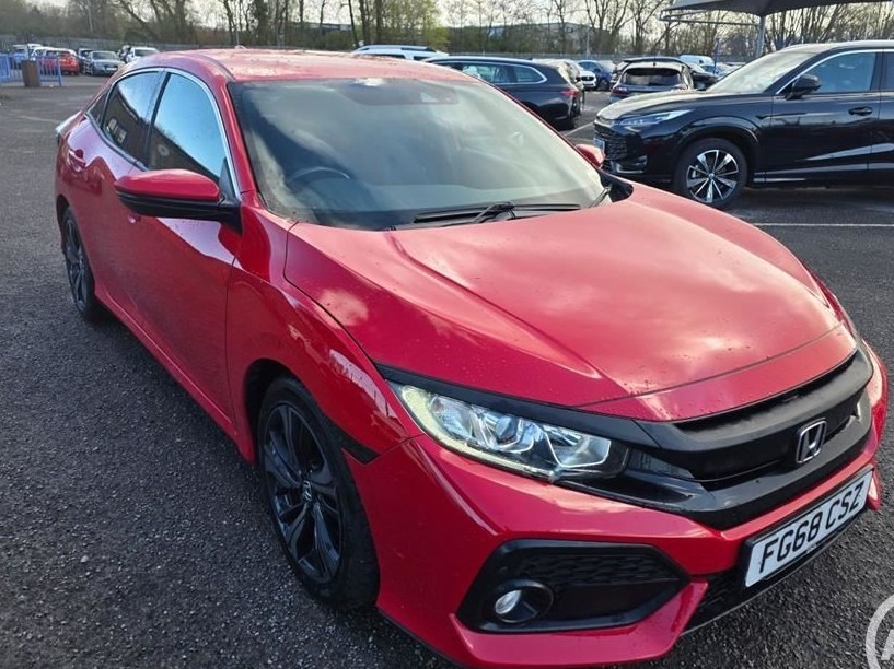 Honda Civic 1.6 I-dtec Sr Nav Camera Carplay Ulez Red