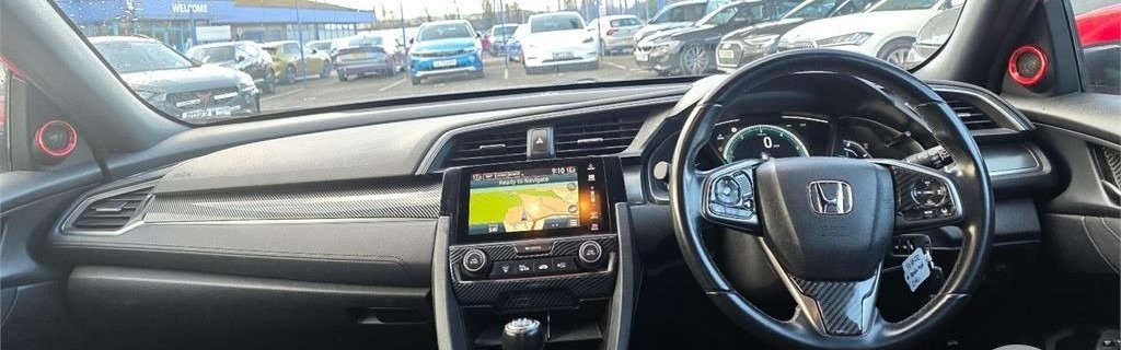Honda Civic 1.6 I-dtec Sr Nav Camera Carplay Ulez FG68CSZ Red #3