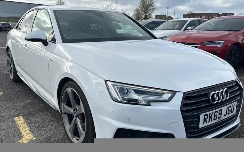 Audi A4 35 Tfsi Black Edition Tech Pk Nav Dab White