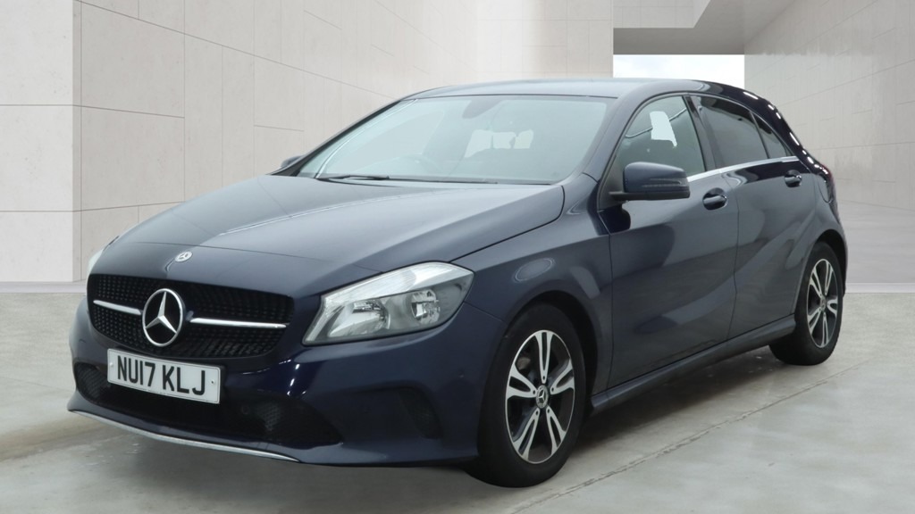 Mercedes-Benz A Class A180d Se Executive Sat Nav Leather Ulez NU17KLJ Blue #5