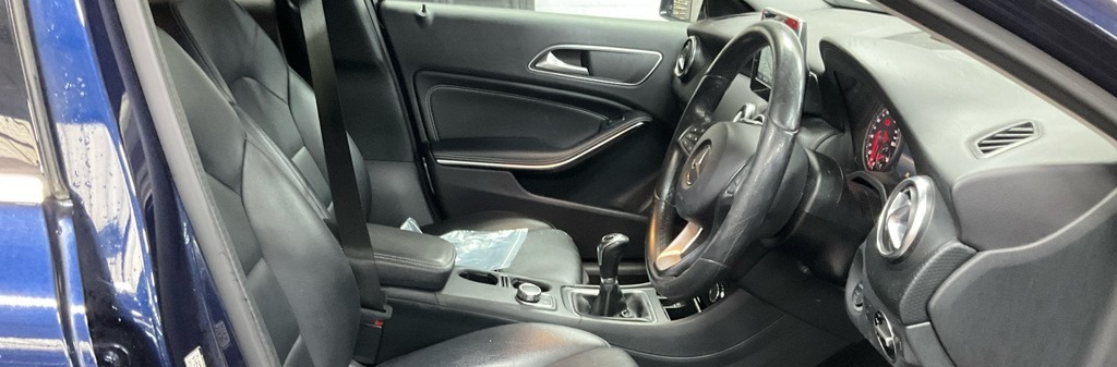 Mercedes-Benz A Class A180d Se Executive Sat Nav Leather Ulez NU17KLJ Blue #3