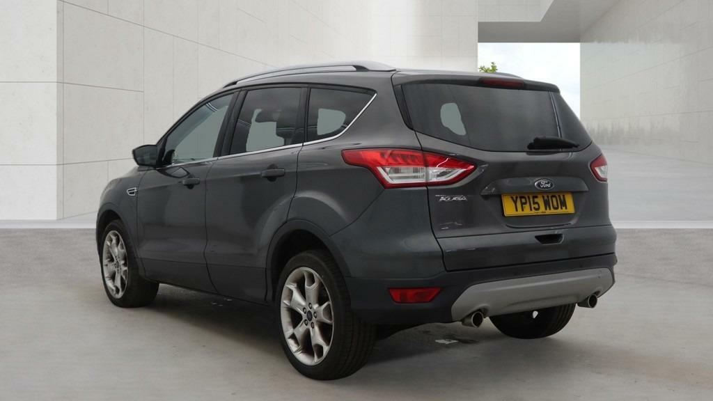 Ford Kuga 2.0 Tdci 150 Titanium X Panroof Leather YP15WOM Grey #2