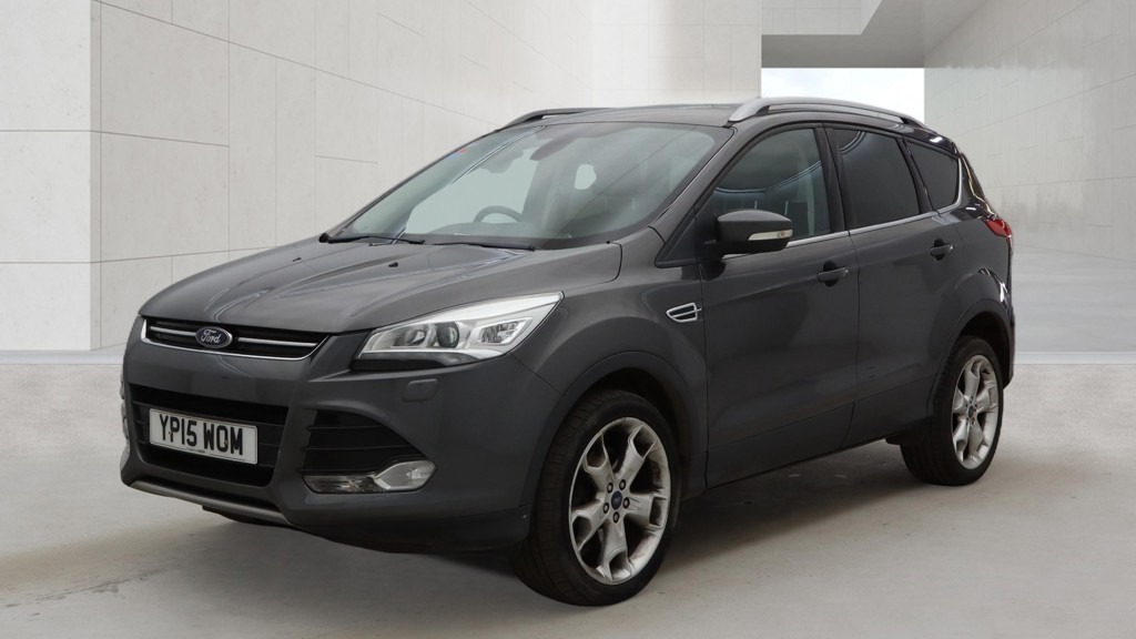 Ford Kuga 2.0 Tdci 150 Titanium X Panroof Leather YP15WOM Grey #4