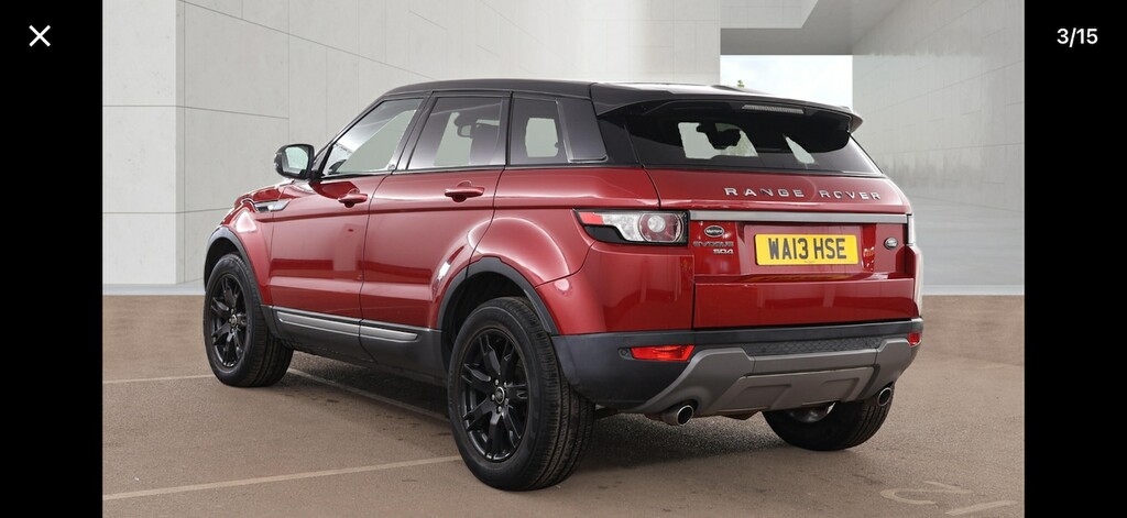 Land Rover Range Rover Evoque 2.2 Sd4 Pure Tech Pack WA13HSE Red #3