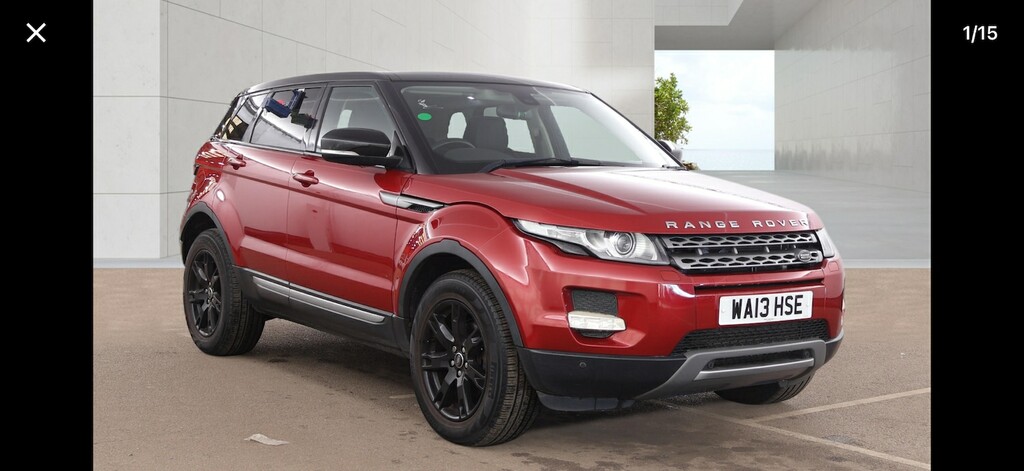 Land Rover Range Rover Evoque 2.2 Sd4 Pure Tech Pack Red