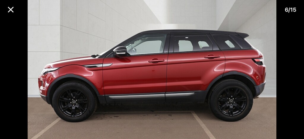 Land Rover Range Rover Evoque 2.2 Sd4 Pure Tech Pack WA13HSE Red #6