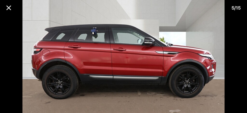 Land Rover Range Rover Evoque 2.2 Sd4 Pure Tech Pack WA13HSE Red #5
