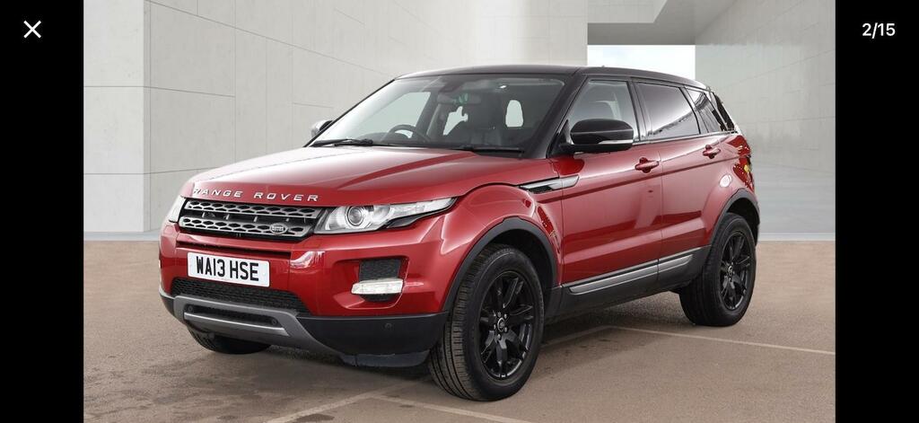 Land Rover Range Rover Evoque 2.2 Sd4 Pure Tech Pack WA13HSE Red #4