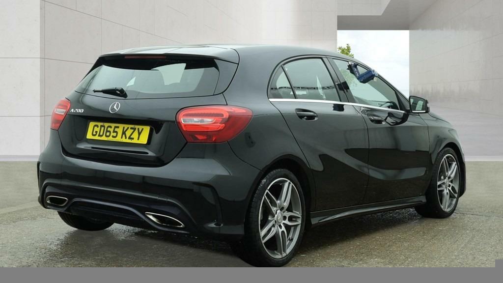 Mercedes-Benz A Class A200 Amg Line Sat Nav Bluetooth Ulez GD65KZY Black #6