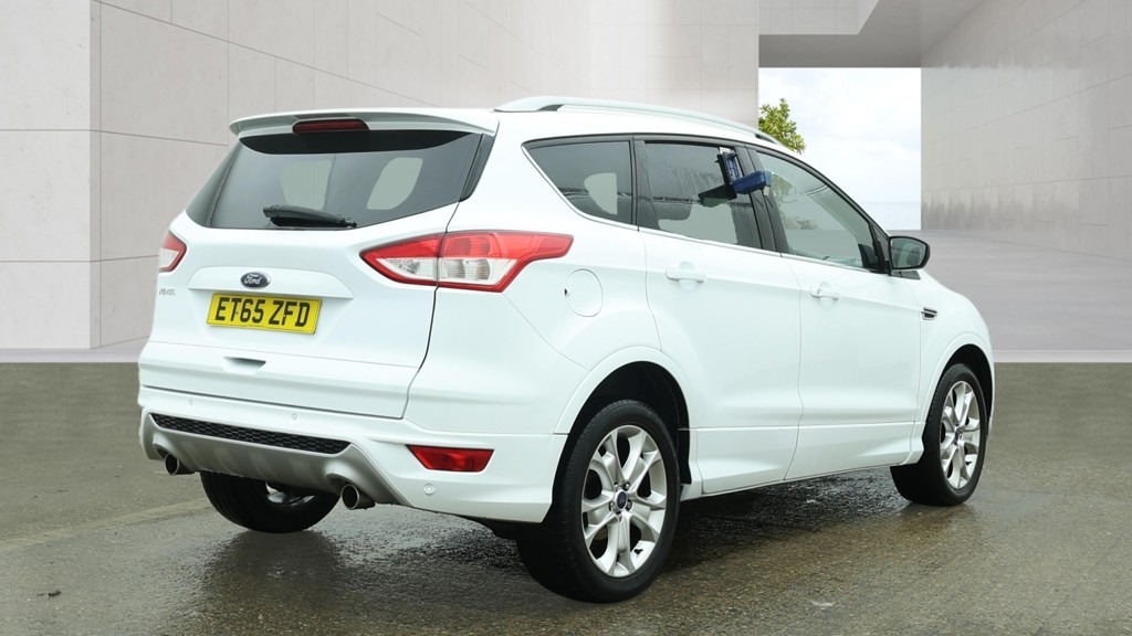 Ford Kuga 2.0 Tdci 180 Titanium Sport 4Wd Sat Nav 8 ET65ZFD White #6