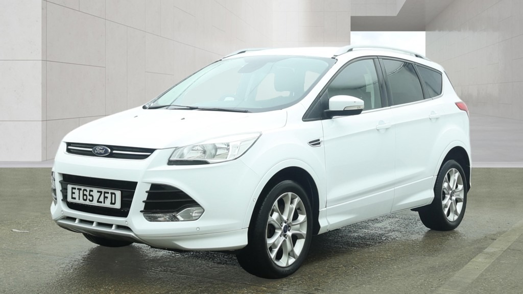 Ford Kuga 2.0 Tdci 180 Titanium Sport 4Wd Sat Nav 8 ET65ZFD White #5