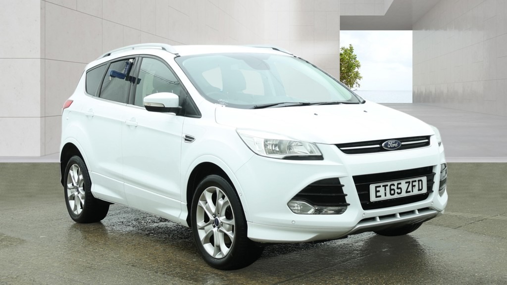 Ford Kuga 2.0 Tdci 180 Titanium Sport 4Wd Sat Nav 8 White