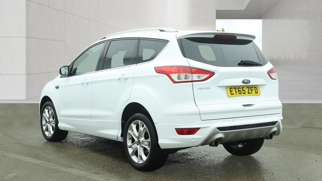 Ford Kuga 2.0 Tdci 180 Titanium Sport 4Wd Sat Nav 8 ET65ZFD White #2