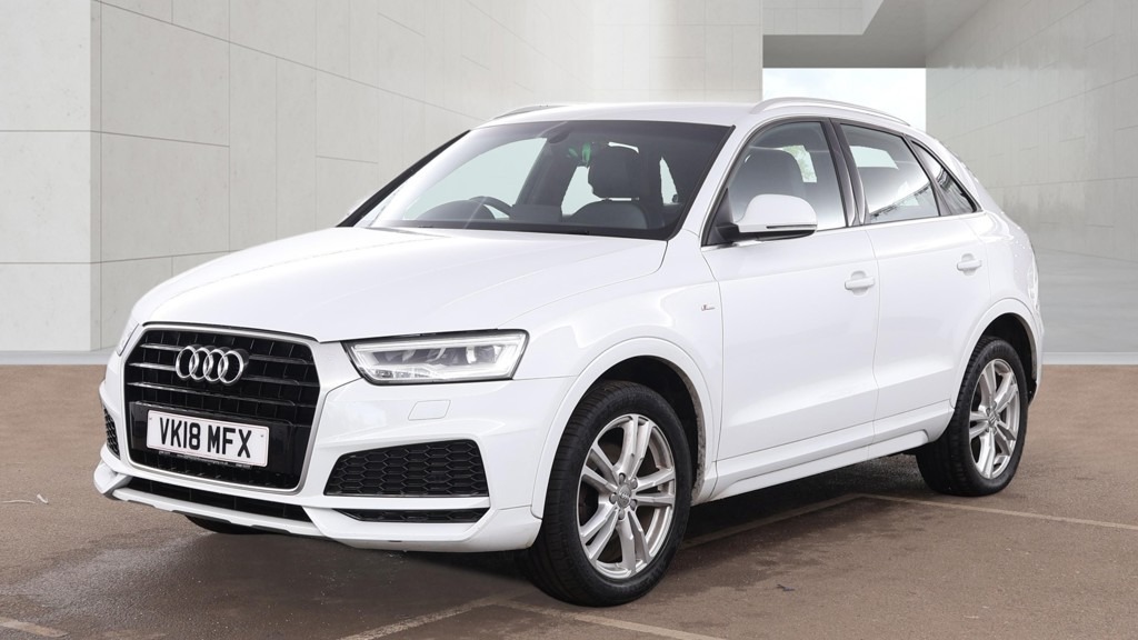 Audi Q3 1.4T Fsi S Line Edition Nav Ulez Dab VK18MFX White #3