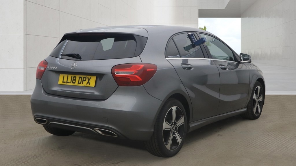 Mercedes-Benz A Class A200d Sport Edition Nav Camera Ulez 6 LL18DPX Grey #6