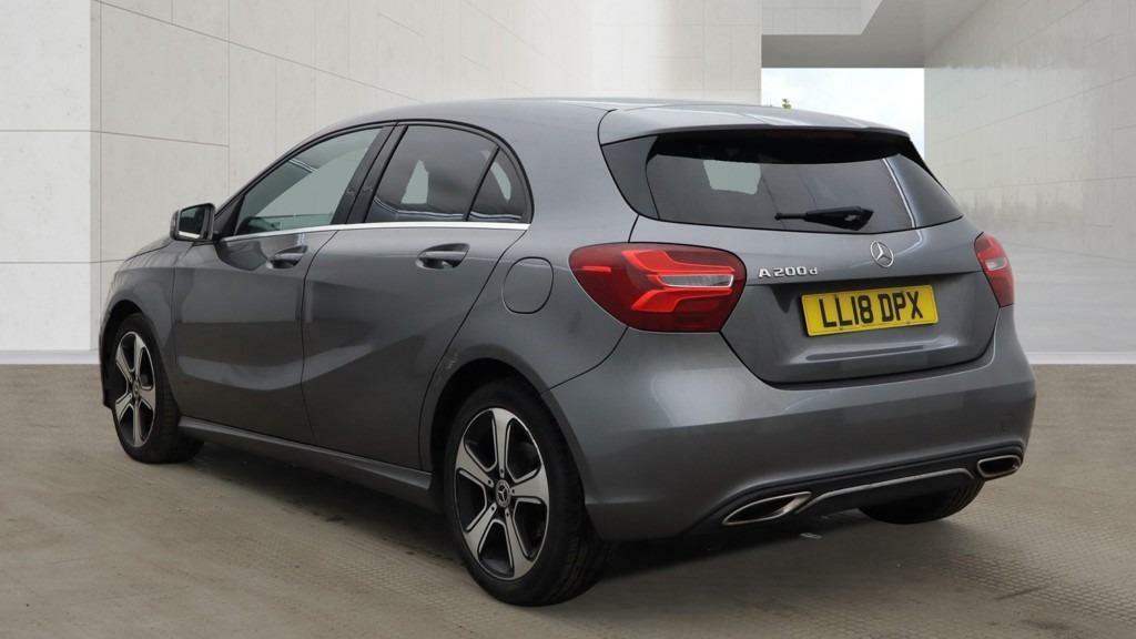 Mercedes-Benz A Class A200d Sport Edition Nav Camera Ulez 6 LL18DPX Grey #2