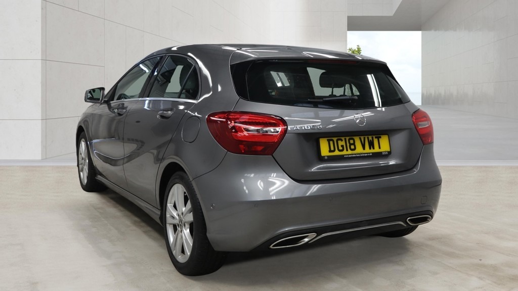 Mercedes-Benz A Class A180d Sport Executive Nav Leather DG18VWT Grey #2