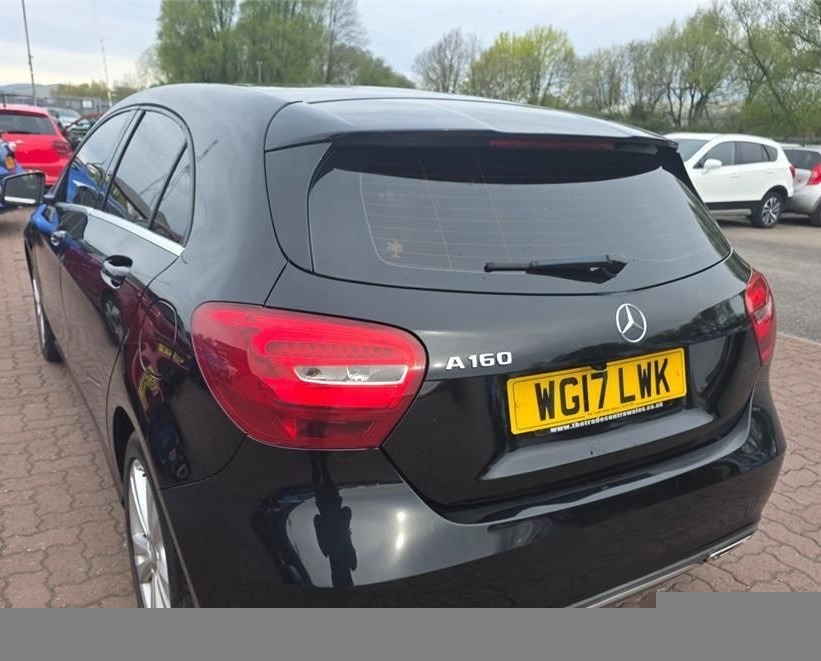 Mercedes-Benz A Class A160 Sport Nav Camera Leather Ulez WG17LWK Black #5