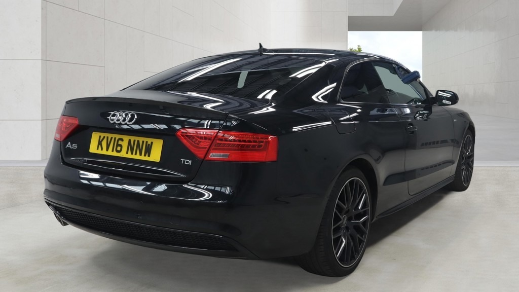 Audi A5 2.0 Tdi 190 Black Edition Plus Nav Leathe Black #6