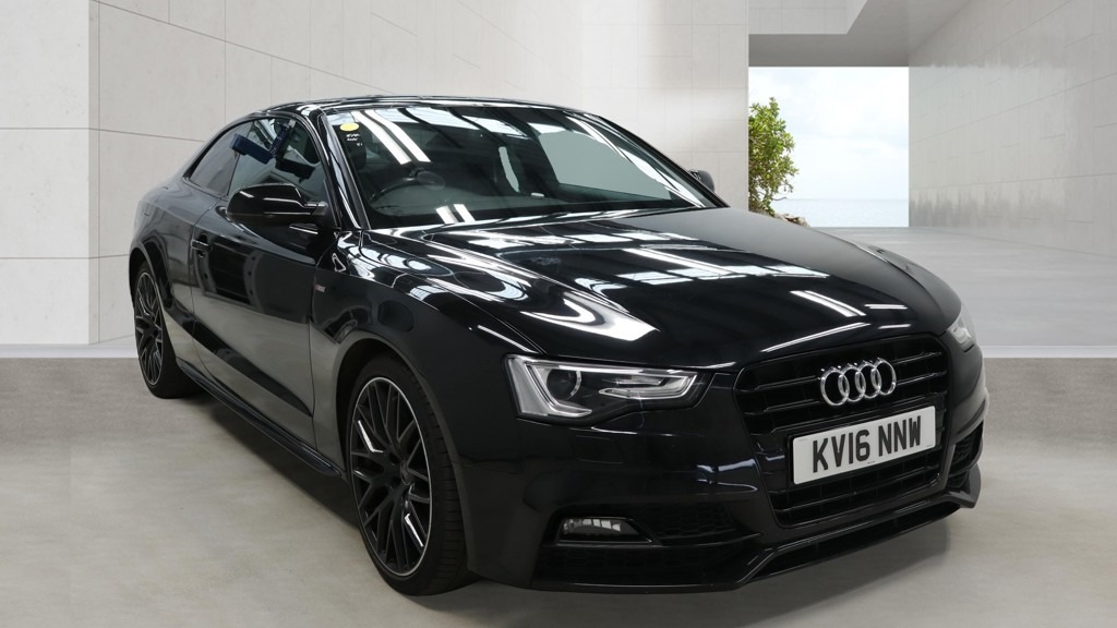 Audi A5 2.0 Tdi 190 Black Edition Plus Nav Leathe Black