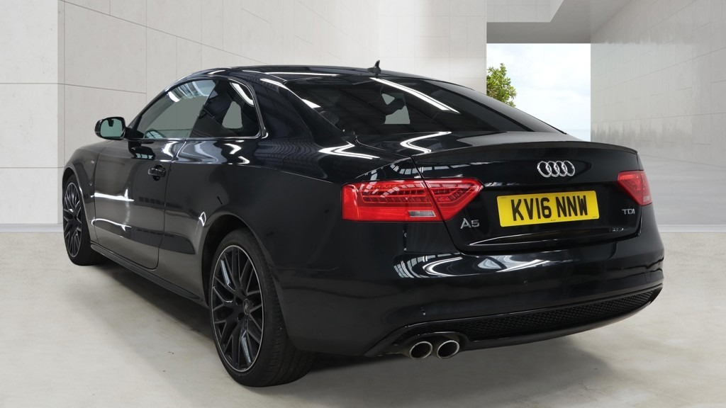 Audi A5 2.0 Tdi 190 Black Edition Plus Nav Leathe Black #2