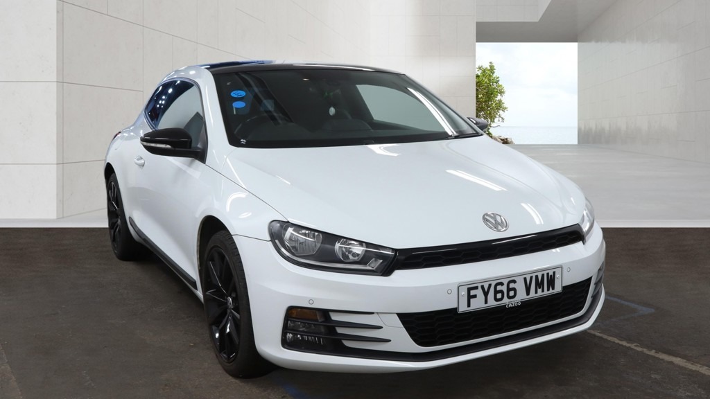 Volkswagen Scirocco 1.4 Tsi Bmt Gt Black Edition Nav Dab Bl White