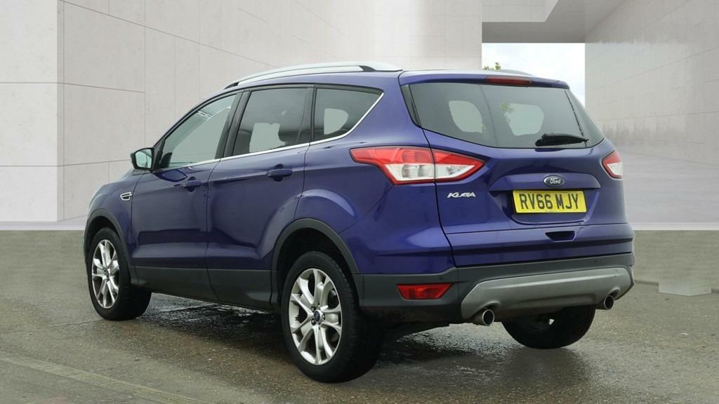 Ford Kuga 2.0 Tdci 150 Zetec Appearance Pack Dab RV66MJY Blue #2