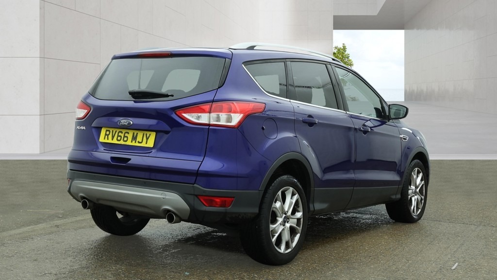 Ford Kuga 2.0 Tdci 150 Zetec Appearance Pack Dab RV66MJY Blue #6
