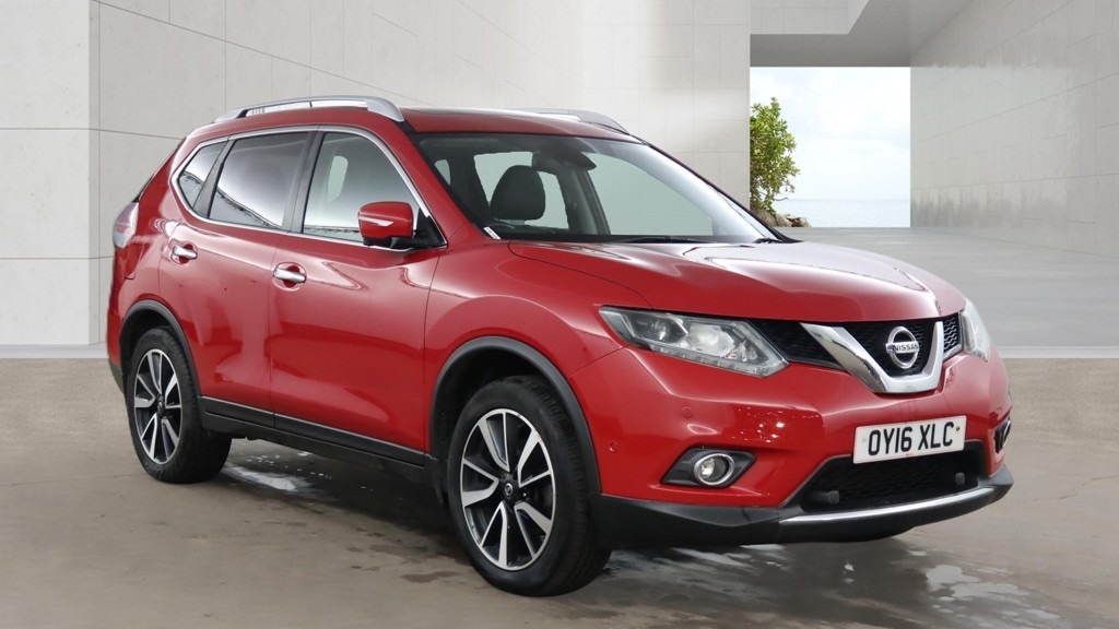 Nissan X-Trail 1.6 Dci Tekna 4Wd 7 Seats Panroof Nav Red