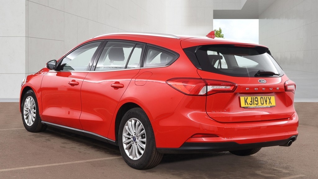 Ford Focus 1.5 Ecoblue 120 Titanium Sat Nav Ulez C KJ19OVX Red #2