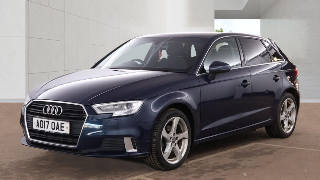 Audi A3 2.0 Tdi Sport 8 Audi Services Nav Ulez AO17OAE Blue #4