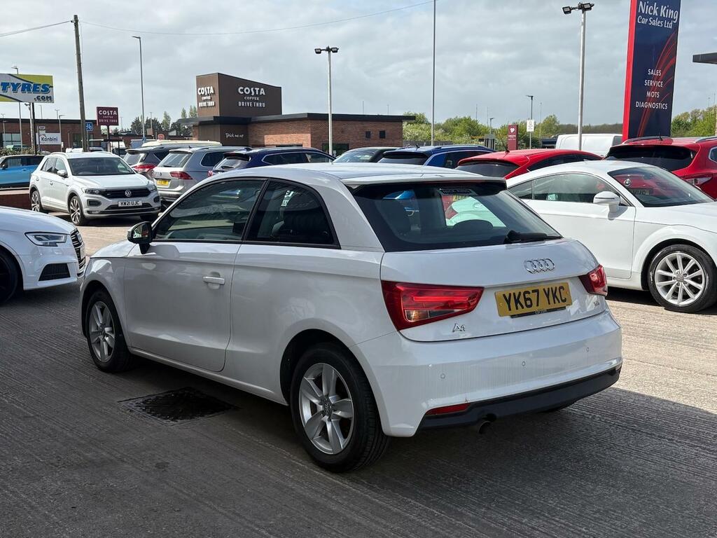 Audi A1 1.6 Tdi Se Air Con 76 Mpg Ulez YK67YKC White #2