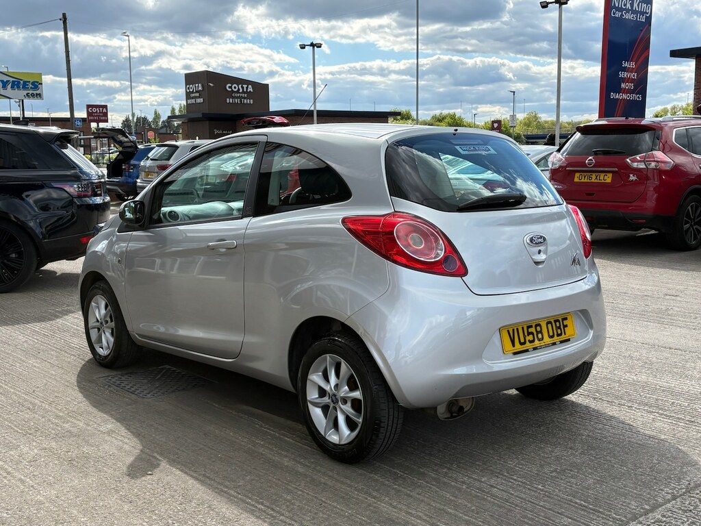 Ford KA 1.2 Style Low Insurance Group 35 Tax 12 VU58OBF Silver #2
