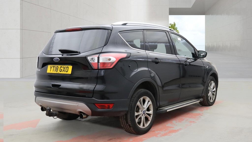 Ford Kuga 1.5 Tdci Titanium Sat Nav Ulez Dab Bl YT18GXO Black #6