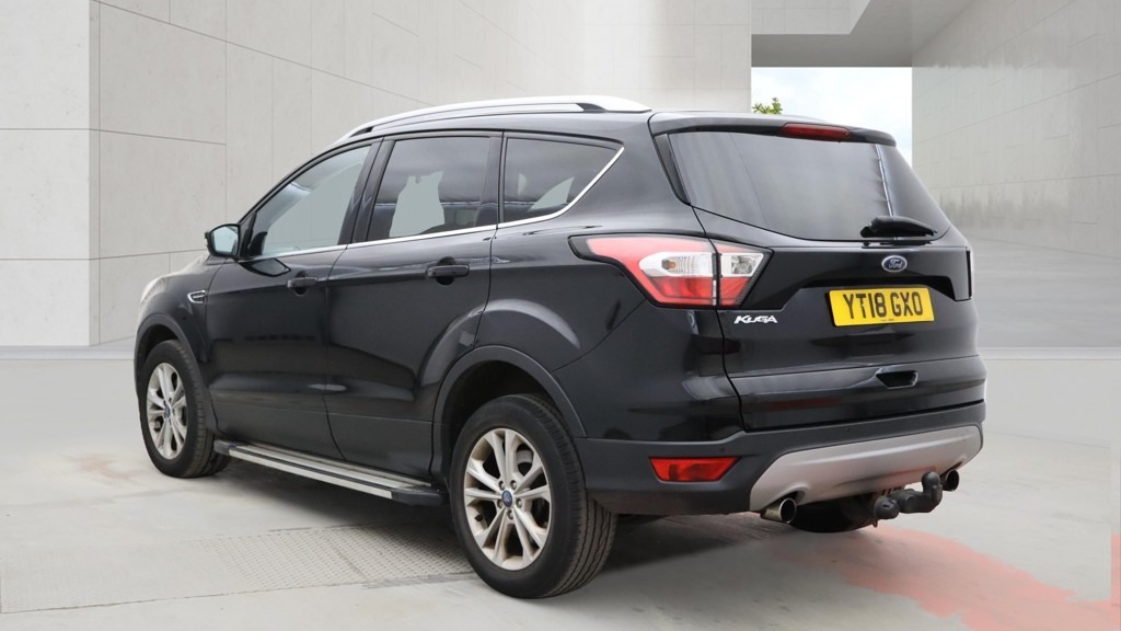 Ford Kuga 1.5 Tdci Titanium Sat Nav Ulez Dab Bl YT18GXO Black #2