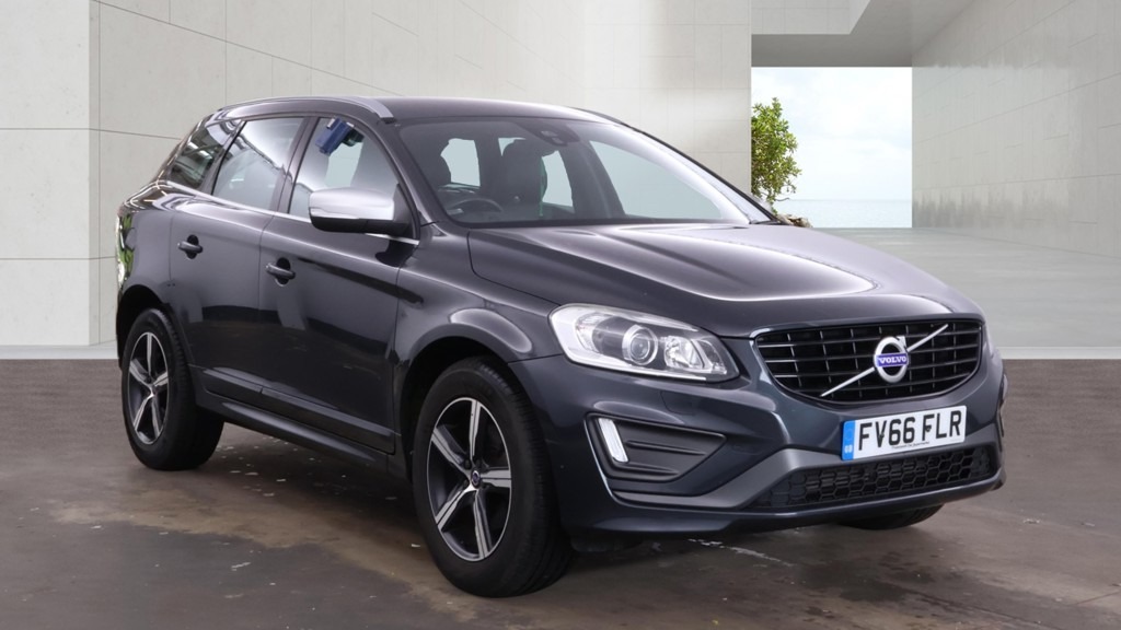Volvo XC60 D4 190 R Design Lux Nav Awd Geartronic Leat Grey