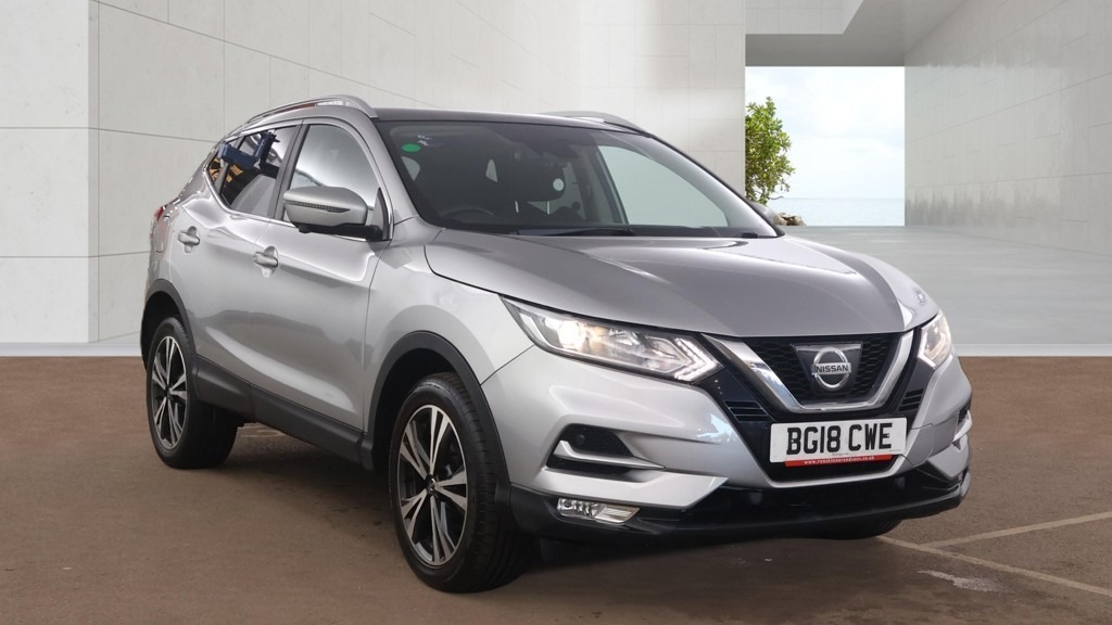 Nissan Qashqai 1.5 Dci N-connecta Panroof Nav Camera BG18CWE Silver