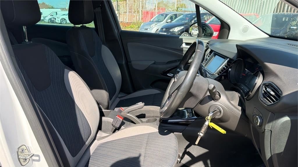 Vauxhall Crossland X 1.2 Sport Carplay Dab Black Pack Ulez FD69YRE White #3