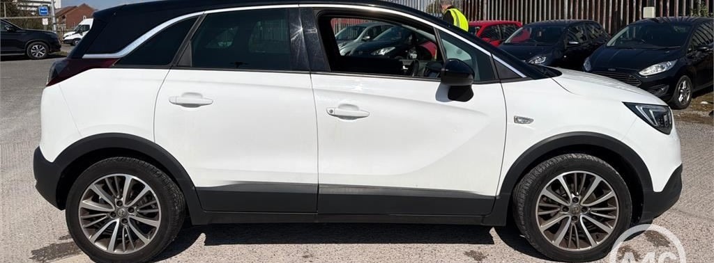 Vauxhall Crossland X 1.2 Sport Carplay Dab Black Pack Ulez FD69YRE White #5