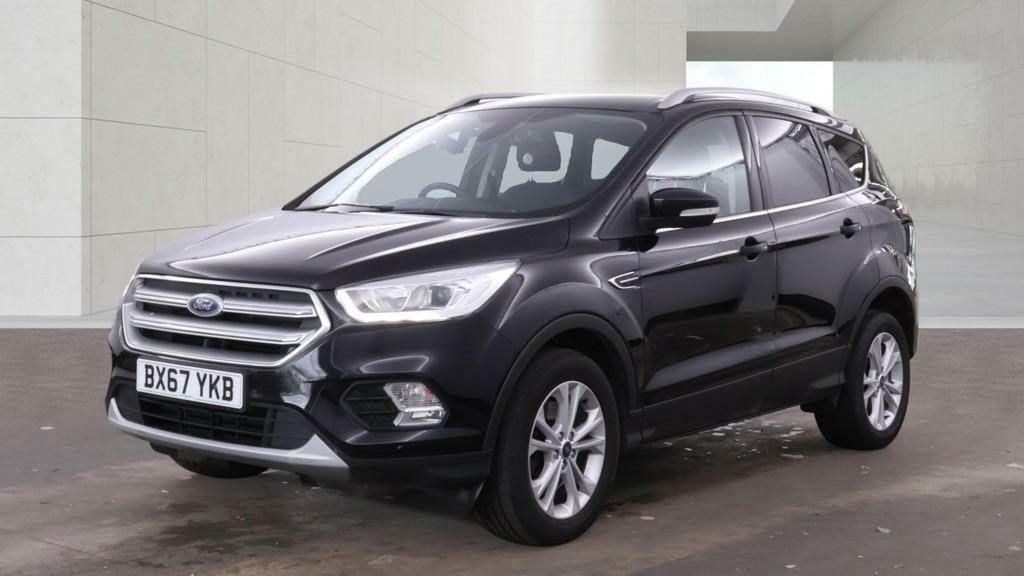 Ford Kuga 2.0 Tdci Titanium Sat Nav Dab Bluetooth BX67YKB Black #4